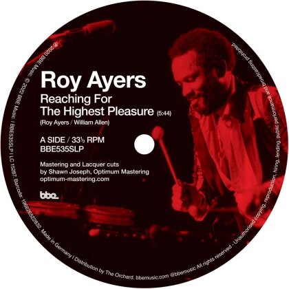 Roy Ayers - Reaching The Highest Pleasure/I Am Your Mind Pt.2 (p. Bradock Rmx) (10" Maxi)