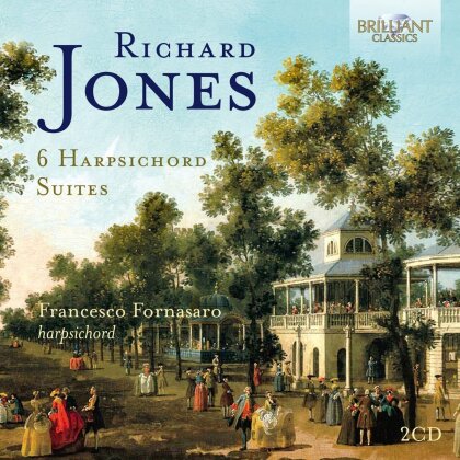 Richard Elfyn Jones (*1944) & Francesco Fornasaro - Jones: 6 Harpsichord Suites (2 CDs)