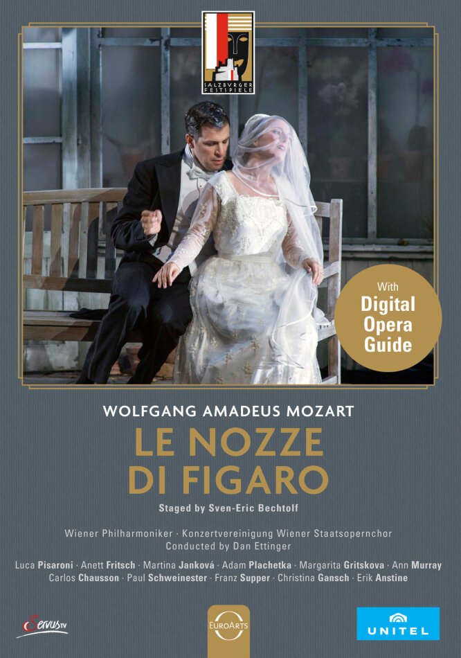 Wiener Philharmoniker, Dan Ettinger, Luca Pisaroni & Anett Fritsch - Le Nozze Di Figaro (Unitel Classica, 2 DVD)