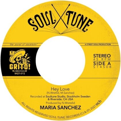 Maria Sanchez - Hey Love/Give Me Your Lovin' (7" Single)