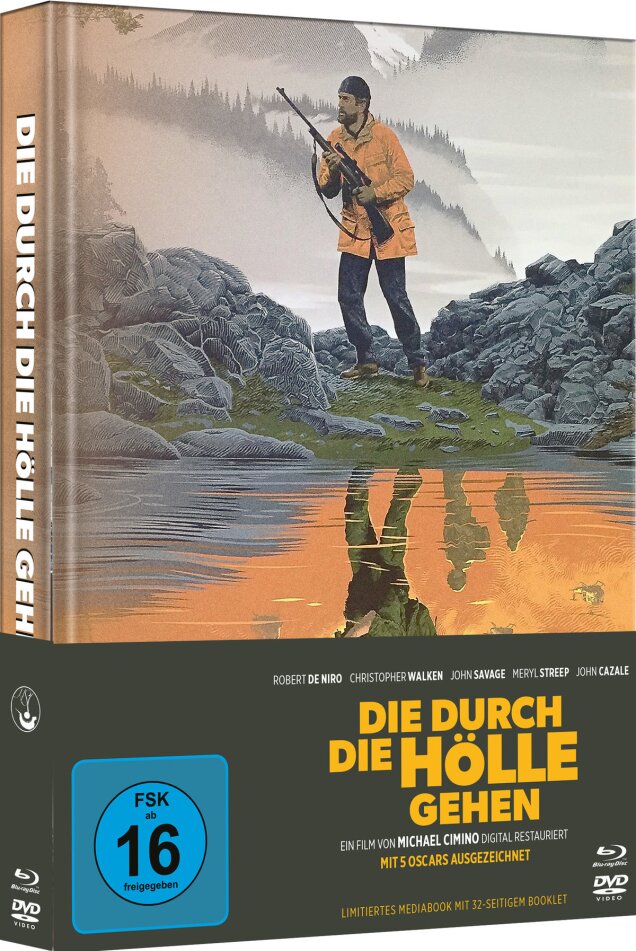 Die durch die Hölle gehen (1978) (Cover B, Limited Edition, Mediabook, Blu-ray + DVD)
