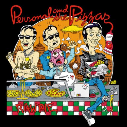 Personal & The Pizzas - Raw Pie (2022 Reissue, Limited Edition, Red Vinyl, LP)