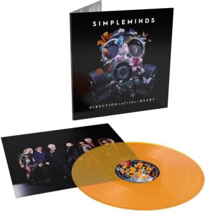 Simple Minds - Direction of the Heart (Limited Edition, Transparent Orange Vinyl, LP)