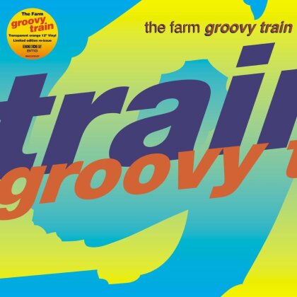 Farm - Groovy Train (2022 Reissue, Limited Edition, Orange Vinyl, 12" Maxi)