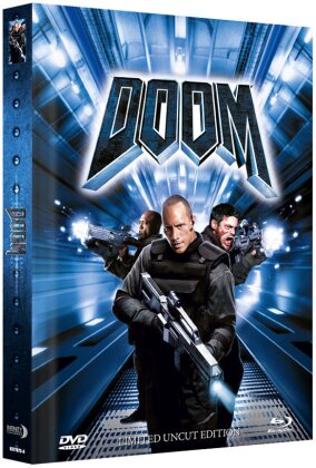Doom (2005) (Cover A, Limited Collector's Edition, Mediabook, Uncut, Blu-ray + DVD)