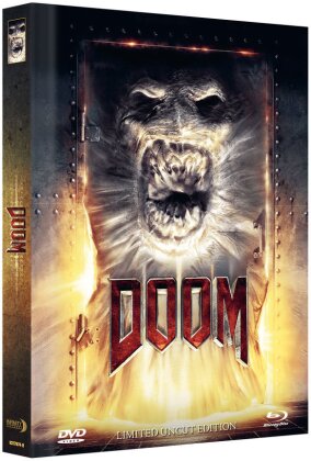 Doom (2005) (Cover B, Limited Collector's Edition, Mediabook, Uncut, Blu-ray + DVD)