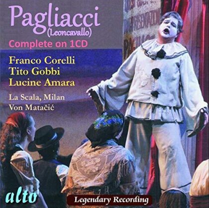 Ruggero Leoncavallo (1857-1919), Lovro von Matacic, Lucine Amara, Franco Corelli, Tito Gobbi, … - I Pagliacci