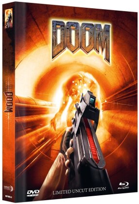 Doom (2005) (Cover C, Limited Collector's Edition, Mediabook, Uncut, Blu-ray + DVD)