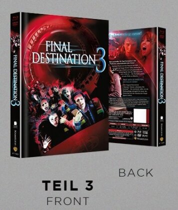 Final Destination 3 (2006) (Limited Edition, Mediabook, Blu-ray + DVD)