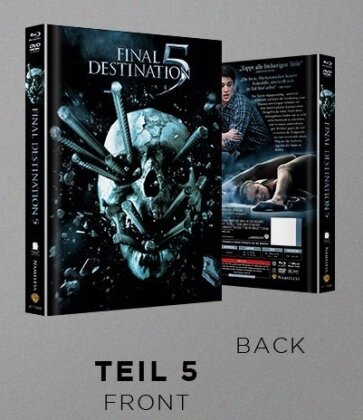 Final Destination 5 (2011) (Limited Edition, Mediabook, Blu-ray + DVD)