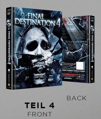 Final Destination 4 (2009) (Limited Edition, Mediabook, Blu-ray + DVD)