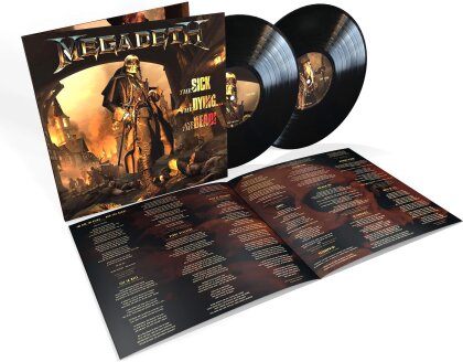 Megadeth - The Sick, The Dying... And The Dead (Black Vinyl, Gatefold, 2 LP)