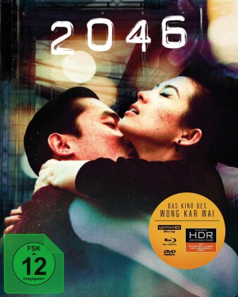 2046 (2004) (Slipcase, Digipack, Special Edition, 4K Ultra HD + Blu-ray + DVD)