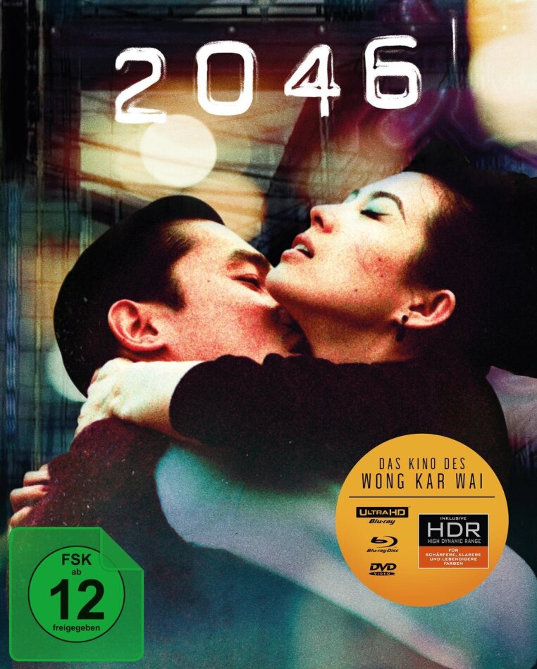 2046 (2004) (Schuber, Digipack, Special Edition, 4K Ultra HD + Blu-ray + DVD)