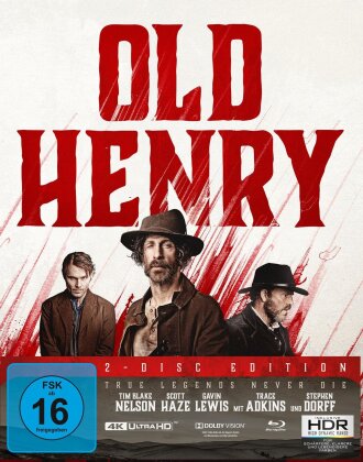 Old Henry (2021) (Édition Limitée, Mediabook, 4K Ultra HD + Blu-ray)