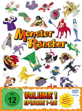 Monster Rancher - Vol. 1 (Ep. 1-26) (+ Sammelschuber, 4 DVD)