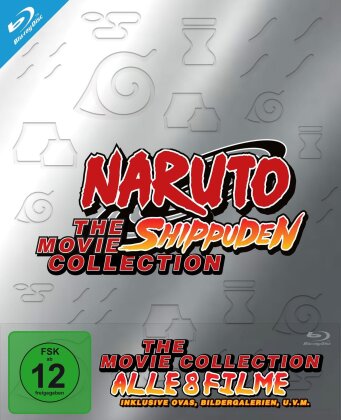 Naruto Shippuden 1-8 - The Movie Collection (8 Blu-rays)