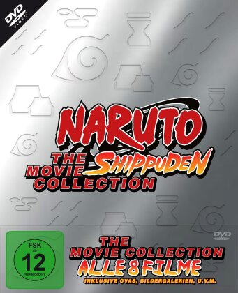Naruto Shippuden 1-8 - The Movie Collection (8 DVDs)