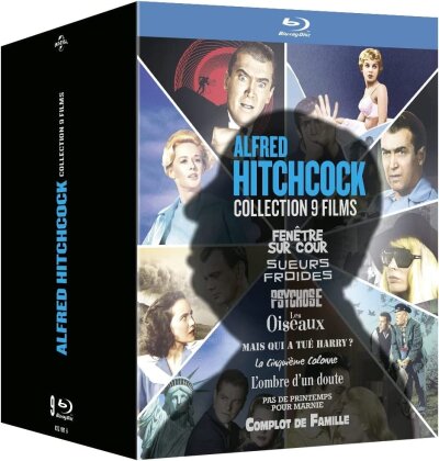 Alfred Hitchcock - Collection 9 Films (9 Blu-rays)
