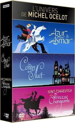 L'univers de Michel Ocelot - Azur & Asmar / Les Contes de la Nuit / Ivan Tsarevitch et la Princesse Changeante (3 DVD)