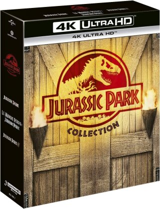 Jurassic Park Collection - Jurassic Park / Le monde perdu: Jurassic Park / Jurassic Park 3 (3 4K Ultra HDs)