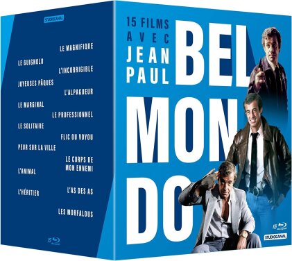 15 films avec Jean-Paul Belmondo (15 Blu-ray)