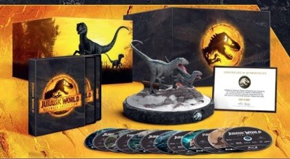 Jurassic World Ultimate Collection - Jurassic Park 1-3 / Jurassic World 1-3 (Limited Collector's Edition, 6 4K Ultra HDs + 6 Blu-rays)