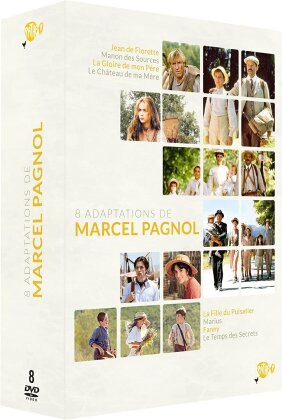 8 adaptations de Marcel Pagnol (8 DVD)