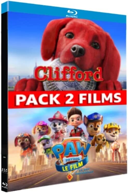 Clifford (2021) / PAW Patrol - Le Film (2021) - Pack 2 Films (2 Blu-ray)