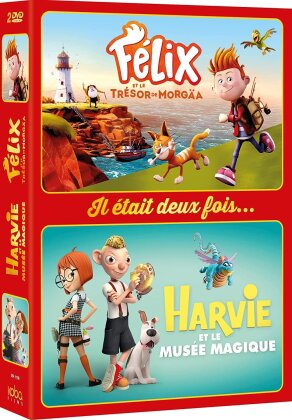 Félix et le trésor de Morgäa (2021) / Harvie et le musée magique (2017) (2 DVD)