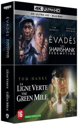 Les Évadés / La ligne verte (2 4K Ultra HDs + 2 Blu-ray)