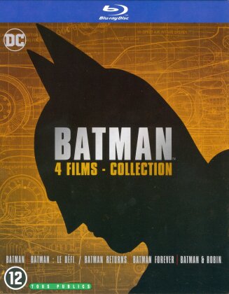 Batman - 4 Films - Collection (New Edition, 4 Blu-rays)