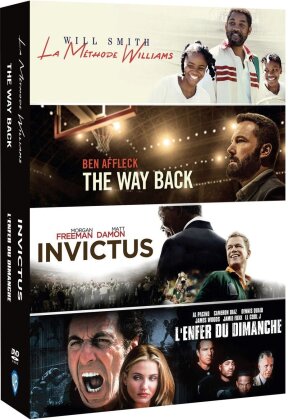 La méthode Williams / L'enfer du dimanche / Invictus / The Way Back (4 DVD)