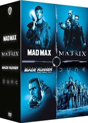 Mad Max (1979) / Matrix (1999) / Blade Runner (1982) / Dune - Partie 1 (2021) (4 DVD)