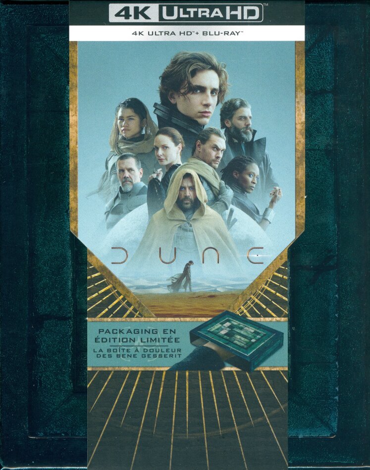 Dune - Partie 1 (2021) (+ Goodies, Digibook, Édition Collector Limitée, 4K Ultra HD + Blu-ray)