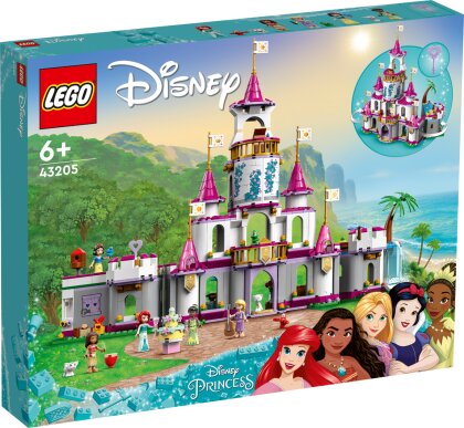 Ultimatives Abenteuerschloss - Lego Disney Princess, 698 Teile,
