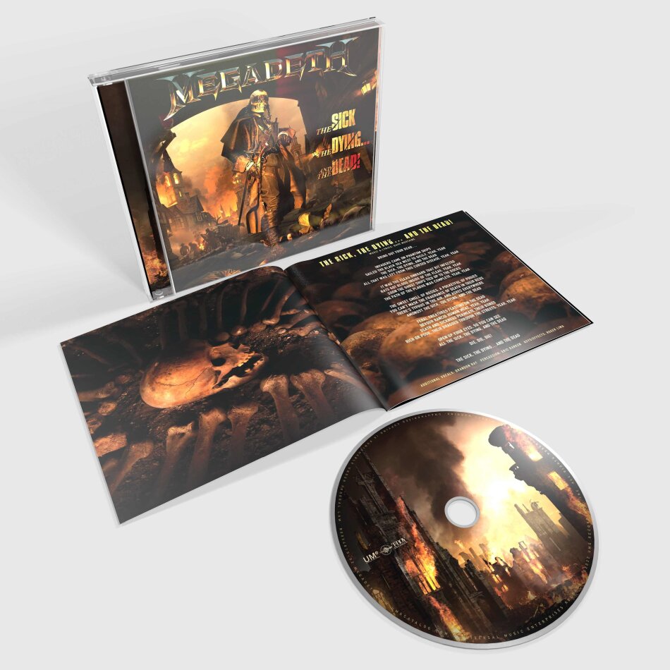 Megadeth - The Sick, The Dying... And The Dead (CH Exclusive, 2 Bonustracks, Limited Edition)
