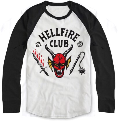 Stranger Things: Hellfire Club Crest - Men's Longsleeve T-Shirt