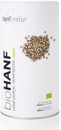 Hanf & Natur Bio Speisehanf Samen 1kg - vegan