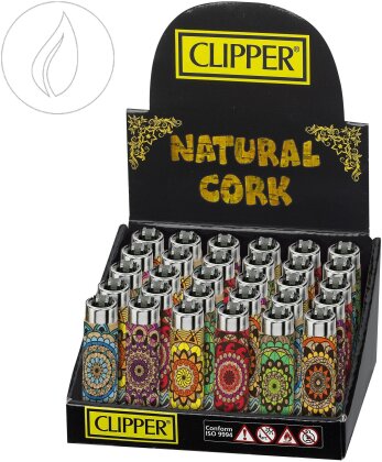 Clipper Cover Natur Cork Mandala - 30er Box