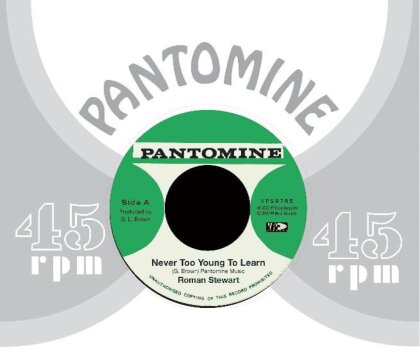 Big Youth & Roman Stewart - Never Too Young To Learn / Opportunity Rock (7" Single)