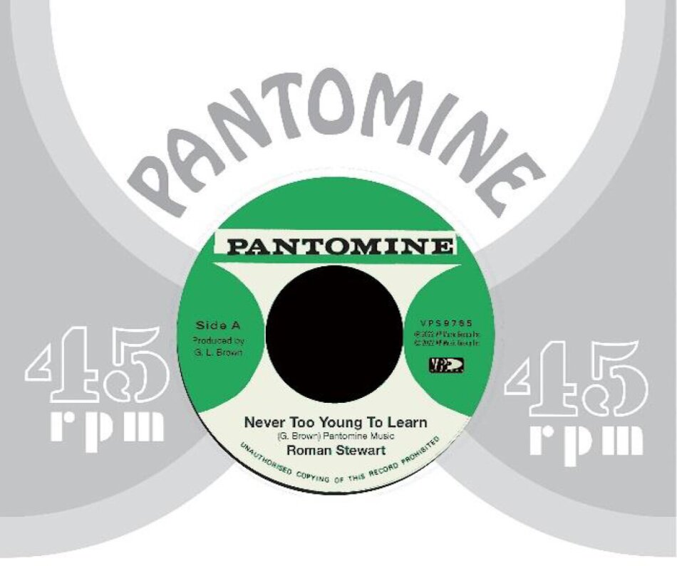 Big Youth & Roman Stewart - Never Too Young To Learn / Opportunity Rock 7" Single