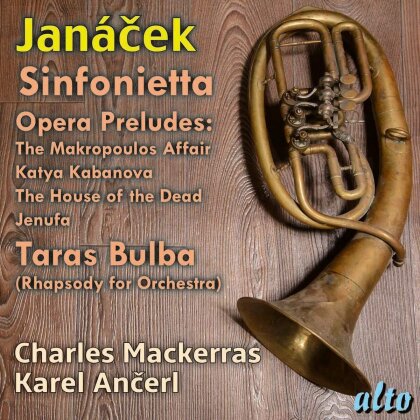 Leos Janácek (1854-1928), Sir Charles Mackerras, Karel Ancerl, Pro Arte Orchestra & Czech Philharmonic Orchestra - Sinfonietta - 4 Opera Preludes - Taras Bulba