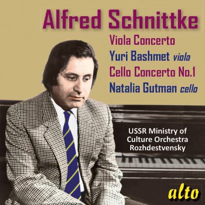 Alfred Schnittke (1934-1998), Gennady Rozhdestvensky, Yuri Bashmet, Natalia Gutman & USSR Ministry of Culture State Symphony Orchestra - Viola Concerto & Cello Concerto No.1