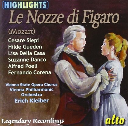 Wolfgang Amadeus Mozart (1756-1791), Erich Kleiber, Hilde Gueden, Lisa Della Casa, … - Le Nozze di Figaro - Highlights