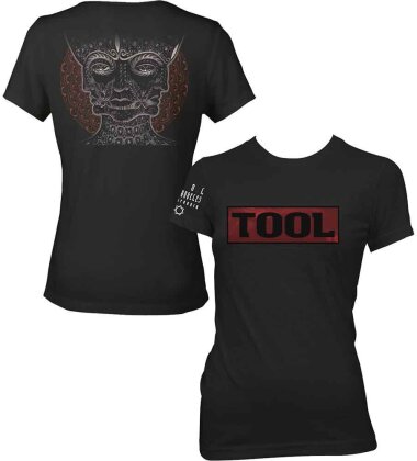 Tool Ladies T-Shirt - Shaded Box (Back & Sleeve Print)