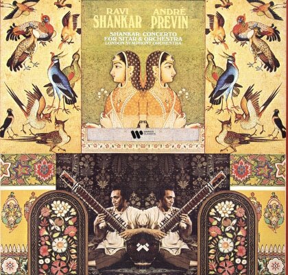 Ravi Shankar & André Previn (*1929) - Concerto For Sitar And Orchestra (LP)