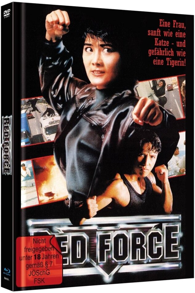 Red Force (1989) (Cover A, Limited Edition, Mediabook, Blu-ray + DVD)