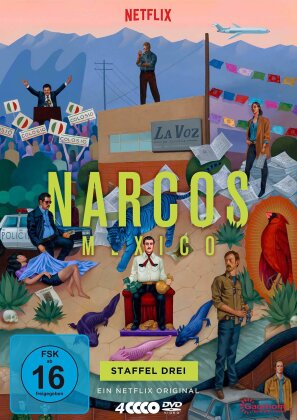 Narcos: Mexico - Staffel 3 (4 DVDs)