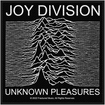 Joy Division: Unknown Pleasures - Standard Woven Patch